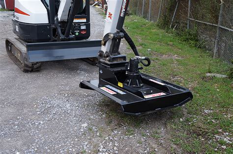 mini excavator brush cutter attachments